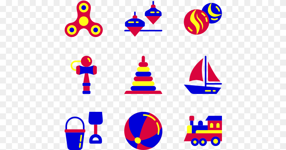 Toy Icon, Art, Railway, Train, Transportation Free Png Download