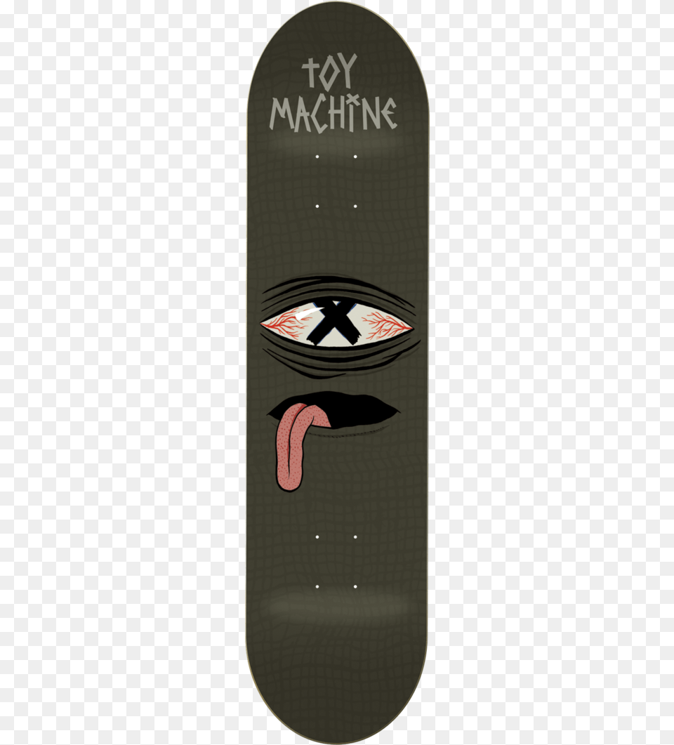 Toy Machine Crossed Out Toy Machine Sect Eye Crossed Out Complete Skateboard Png Image