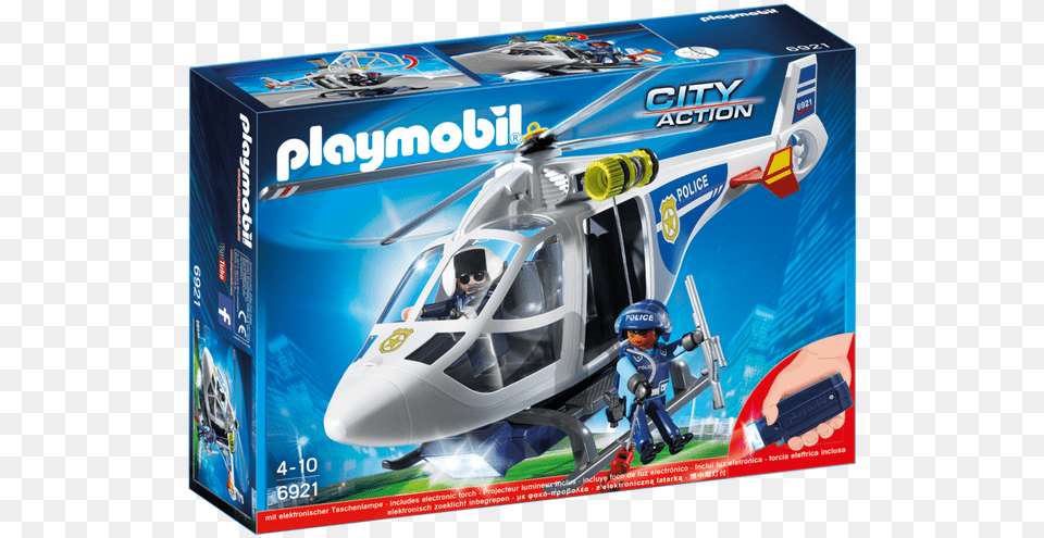 Toy Police Helicopter, Vehicle, Aircraft, Transportation, Boy Png