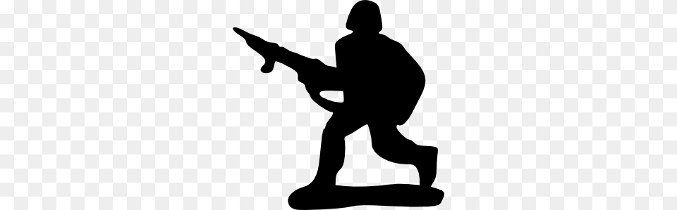 Toy Soldier Clip Art, Kneeling, Person, Silhouette, Adult Png Image