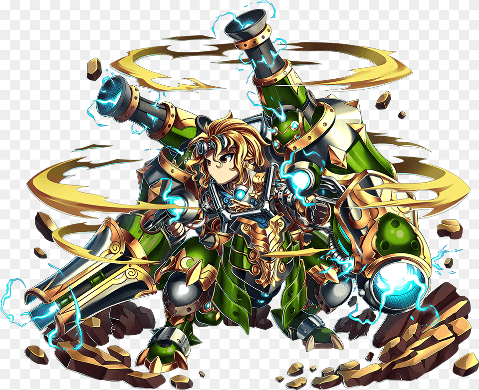 Toy Soldier Haido From Christmas Celebration On Global Brave Frontier Guild Raid Squad, Book, Comics, Publication, Art Free Png Download