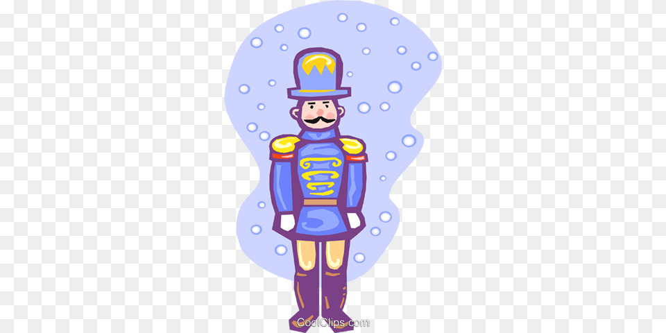 Toy Soldier In Snow Royalty Vector Clip Art Illustration, Baby, Person, Book, Comics Free Png Download