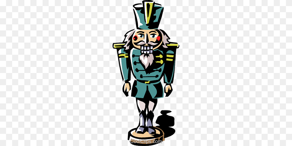 Toy Soldier Royalty Vector Clip Art Illustration, Person, Nutcracker, Face, Head Free Png