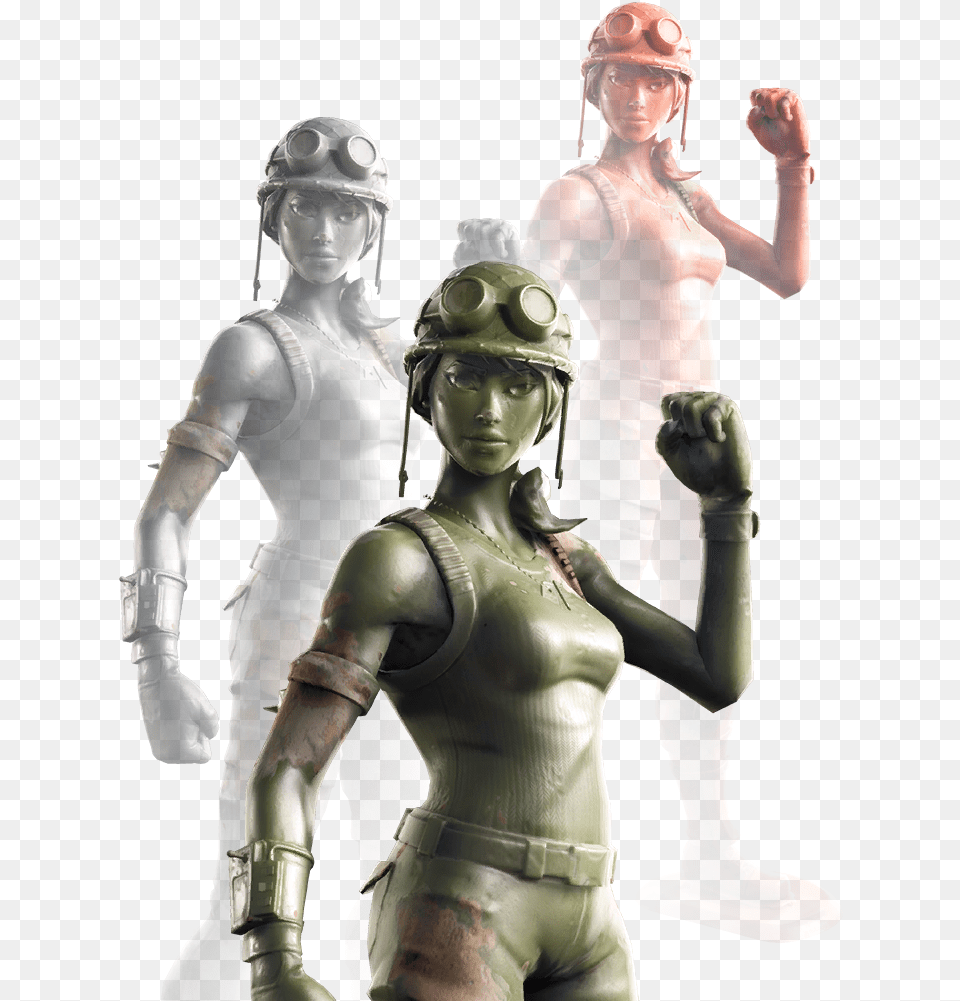 Toy Soldier Skin Fortnite, Adult, Female, Person, Woman Png