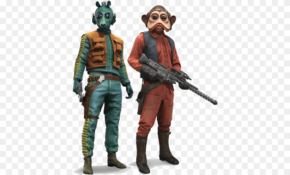 Toy Star Wars Nien Mercenary Battlefront Greedo Nien Nunb Star Wars Battlefront, Clothing, Costume, Person, Adult Free Png