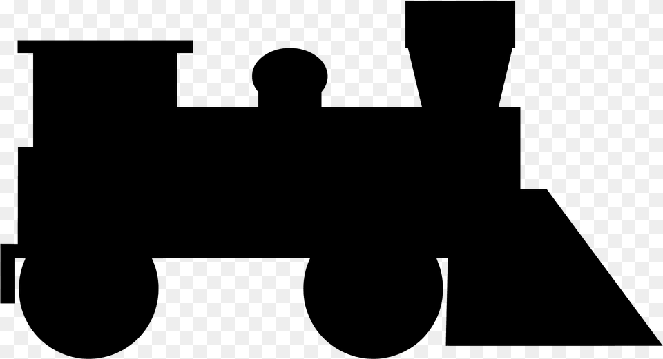 Toy Steam Locomotive Silhouette Png Image