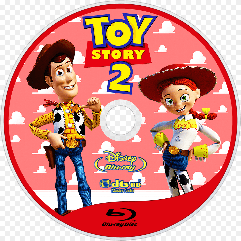 Toy Story 2 Bluray Disc Image Dvd Cover Toy Story, Baby, Disk, Person, Face Free Png