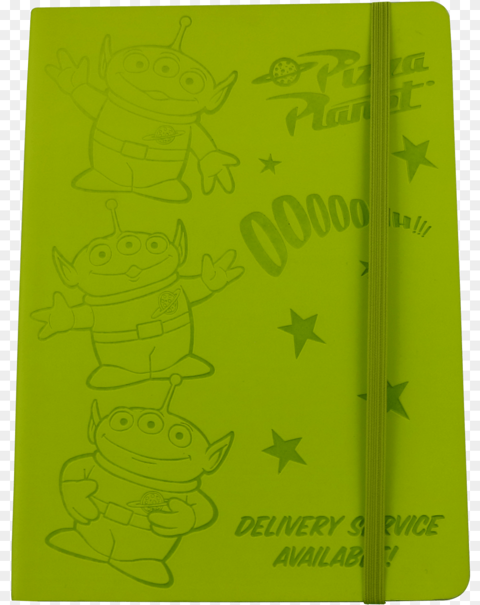 Toy Story 4 Alien A5 Notebook Sketch, Animal, Green, Reptile, Sea Life Free Png Download