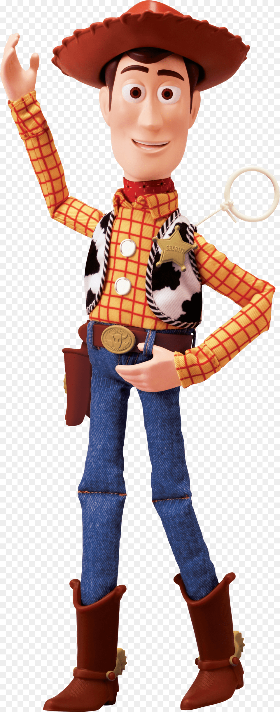 Toy Story 4 Life Size Talking Woody Action Figure Toy Story 4 Toys R Us, Boy, Child, Male, Person Png Image