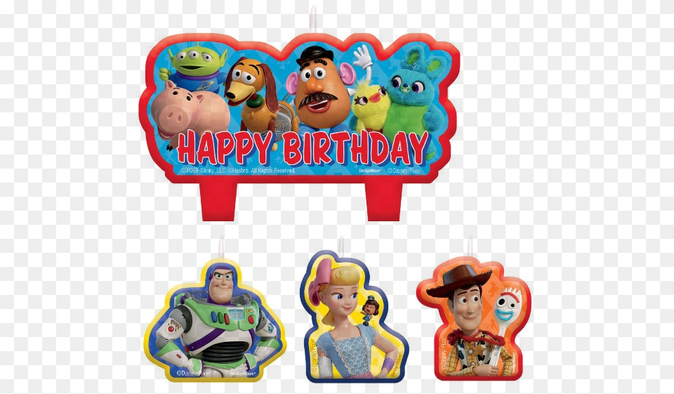 Toy Story Birthday Party Beverage Napkins 5 16ct Toy Story 3, Baby, Person, Face, Head Free Transparent Png