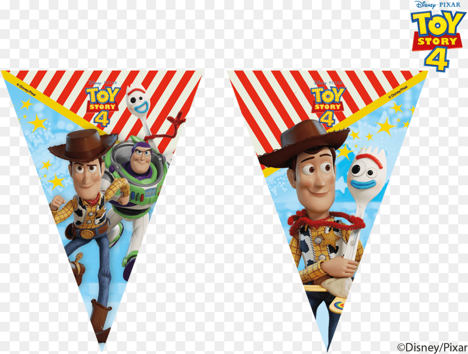 Toy Story Bunting, Clothing, Hat, Person, Triangle Png Image