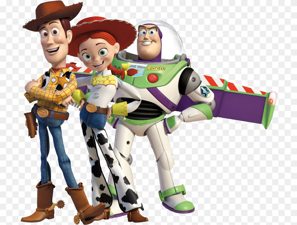 Toy Story Buzz Woody Jessie, Doll, Person, Head, Face Free Transparent Png