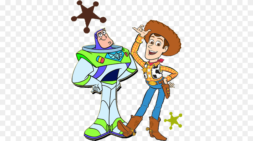 Toy Story Clipart Buz Toy Story Woody Clipart, Book, Comics, Publication, Baby Free Transparent Png