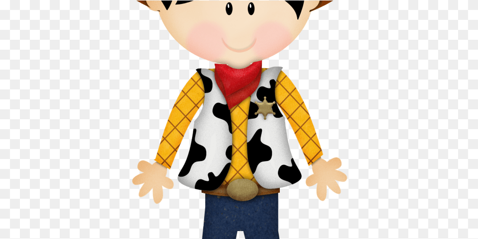 Toy Story Clipart Cow Boy Transparent Cowboy Clip Art, Plush, Baby, Person Free Png