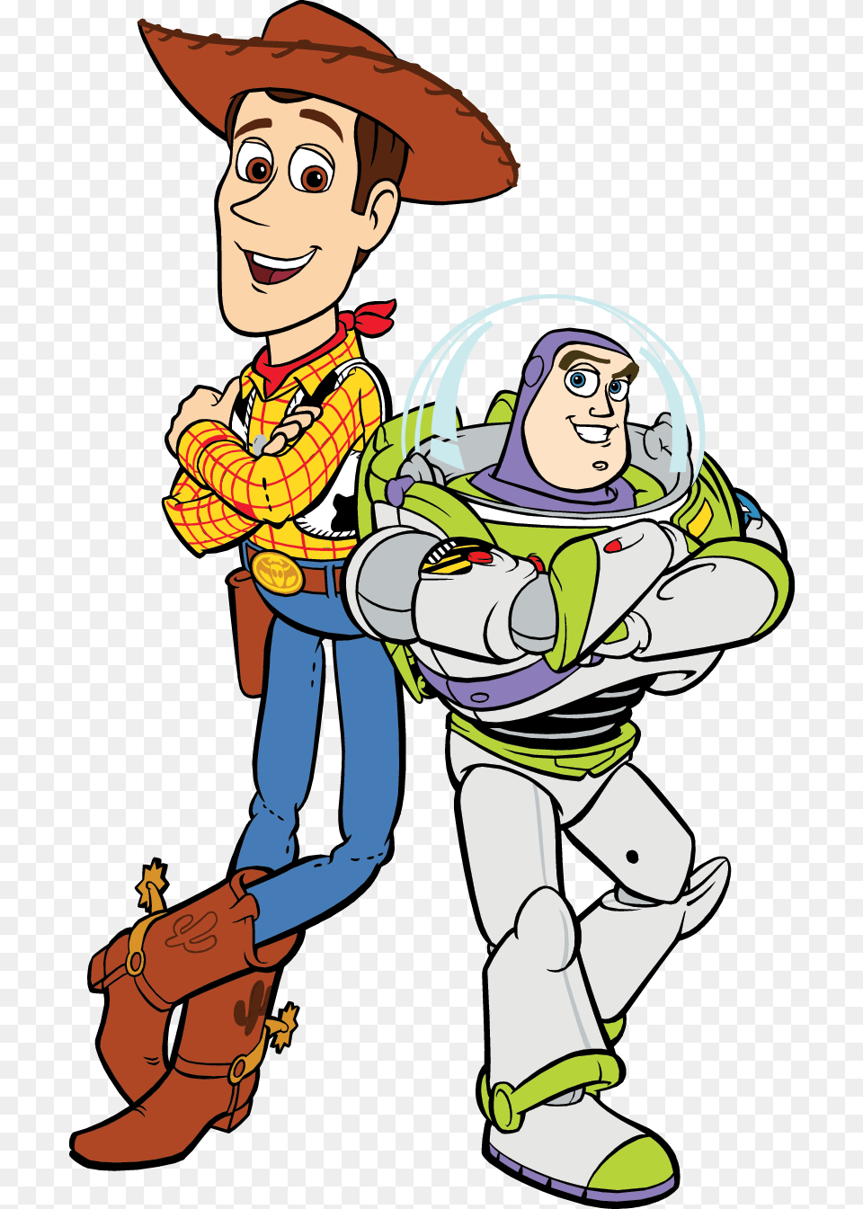 Toy Story Free Party Printables Woody And Buzz Lightyear Cartoon, Book, Comics, Publication, Baby Png Image