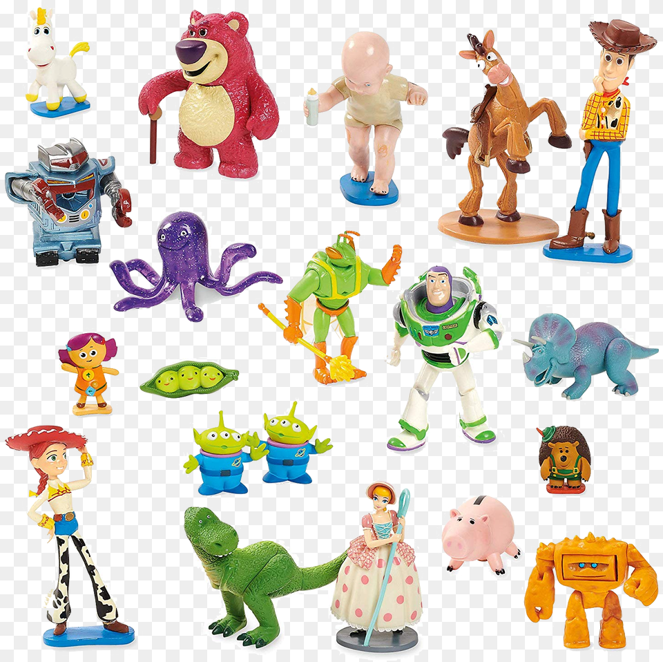 Toy Story Mega Figurine Set, Baby, Boy, Person, Child Free Png