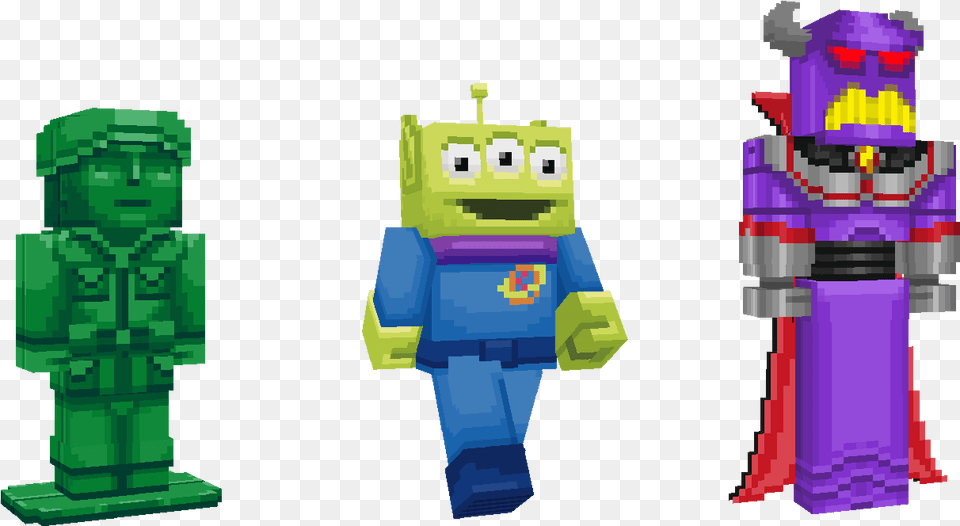 Toy Story Minecraft Mash Up, Person, Robot, Face, Head Png Image