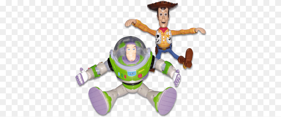 Toy Story Rc Car Buzz U0026 Woody Imc Toys Toy Story Imc, Baby, Person, Face, Head Free Png