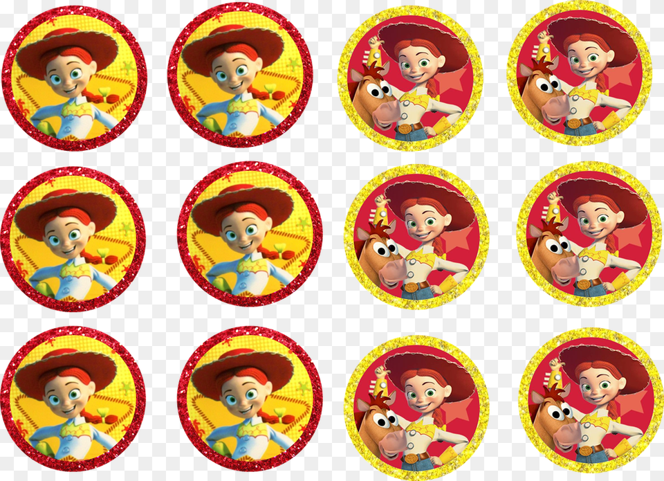 Toy Story Stickers, Doll, Baby, Person, Face Free Transparent Png