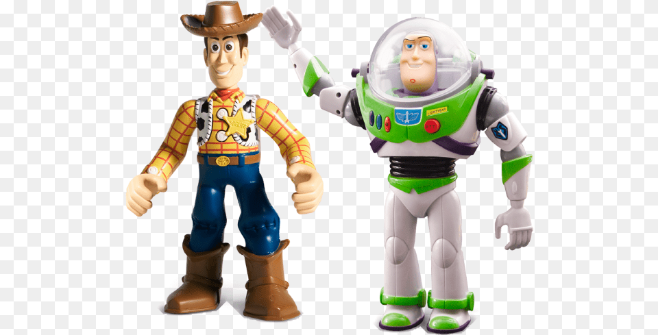 Toy Story Walkie Talkie Buzz Amp Woody Toy Story Buzz And Woody Walkie Talkie, Baby, Person, Face, Figurine Free Transparent Png