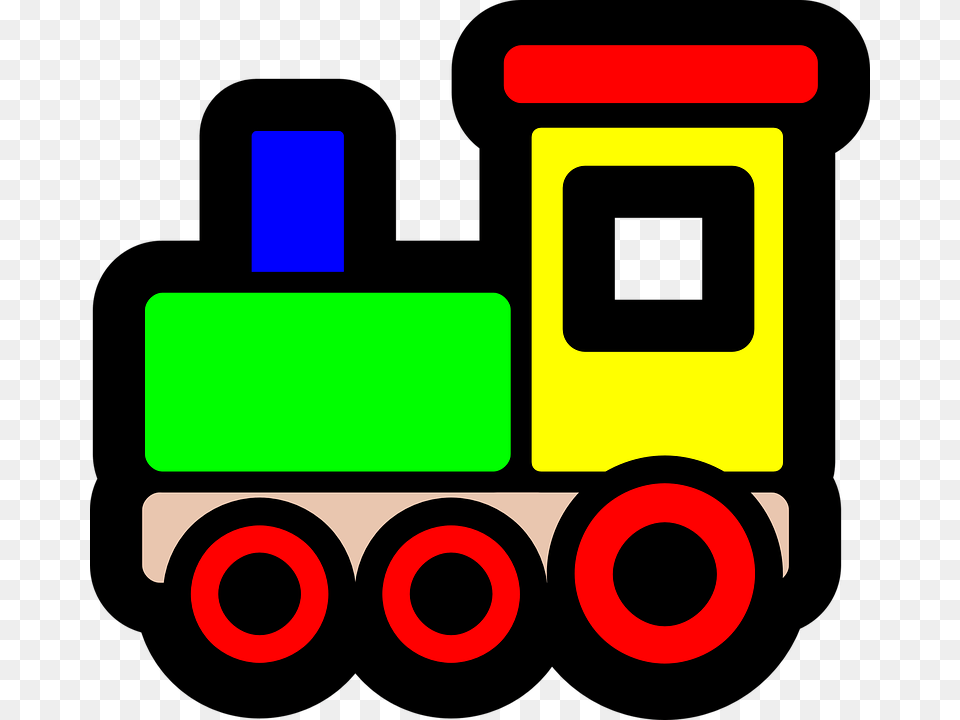 Toy Train Icon Christmas Xmas Electronics Peace Symbol Train Toy Clip Art, Bulldozer, Machine Free Png Download