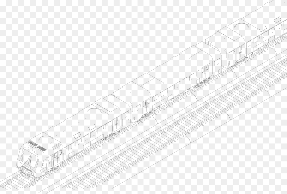 Toy Trains Amp Train Sets Steam Locomotive Drawing Train, Gray Png Image