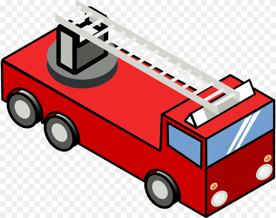 Toy Trucks Clipart, Vehicle, Truck, Fire Truck, Transportation Png Image