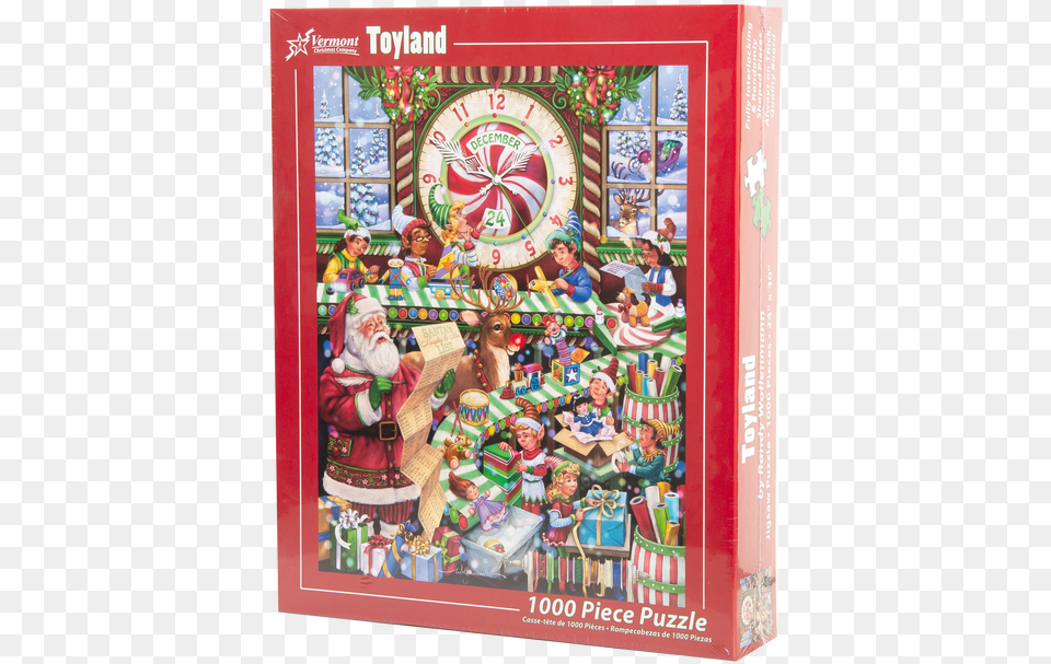 Toyland 1000 Piece Jigsaw Puzzle Randy Wollenmann, Person, Adult, Female, Woman Free Png