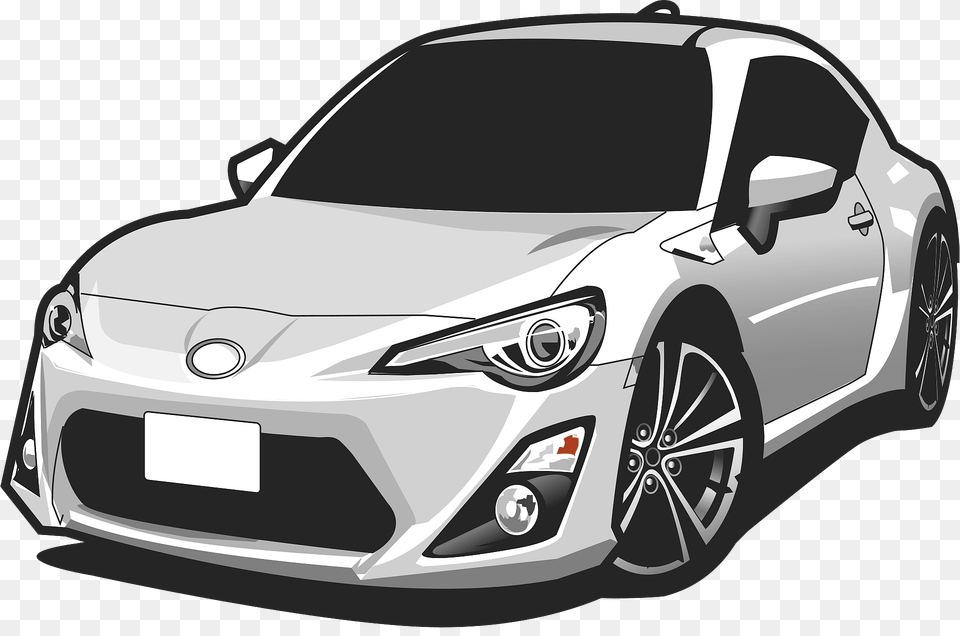 Toyota 86 Car Clipart, Wheel, Vehicle, Transportation, Sedan Free Png