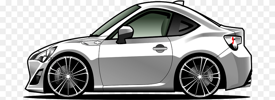 Toyota 86 Car Clipart Transparent Supercar, Alloy Wheel, Vehicle, Transportation, Tire Free Png Download