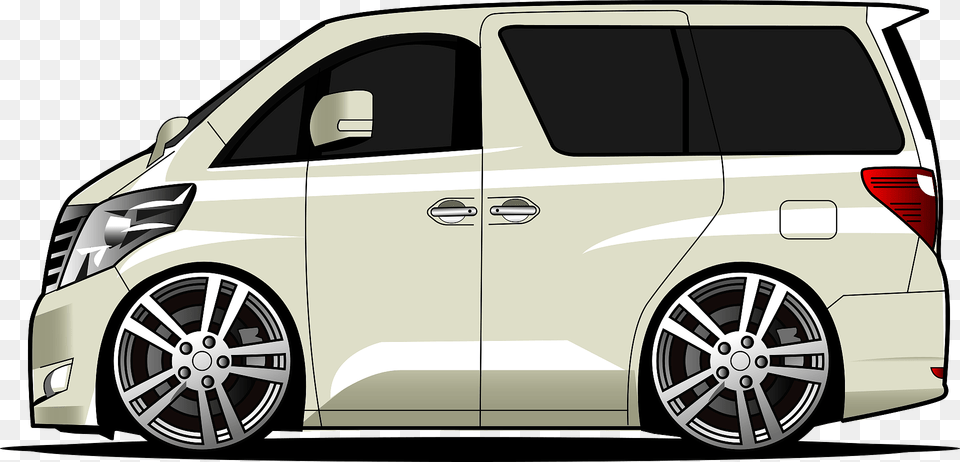 Toyota Alphard Car Clipart, Alloy Wheel, Vehicle, Transportation, Tire Png Image