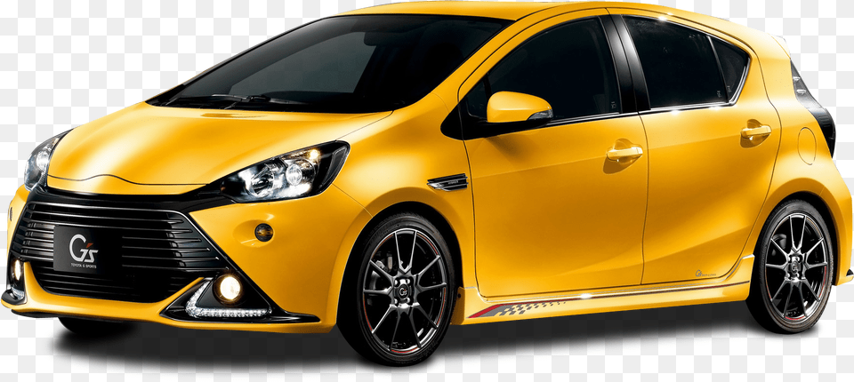 Toyota Aqua G Sports Car Image, Alloy Wheel, Vehicle, Transportation, Tire Png