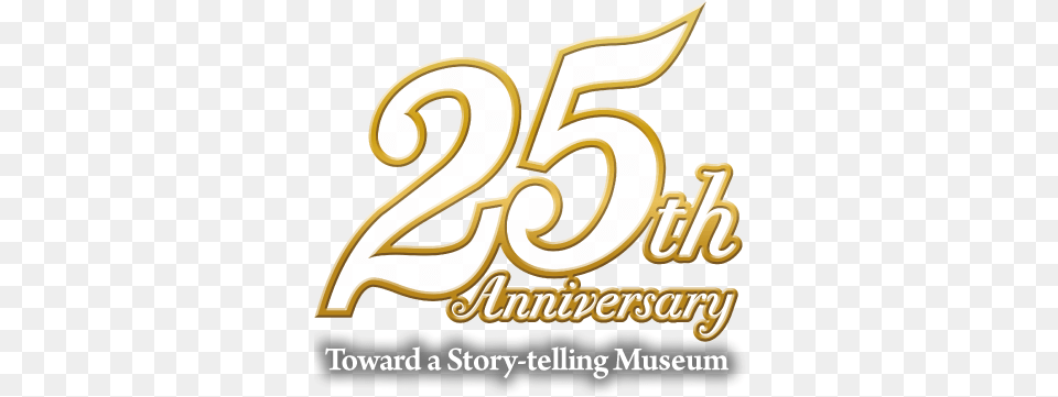 Toyota Automobile Museum 25th Anniversary Graphic Design, Number, Symbol, Text Free Png