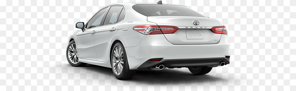 Toyota Camry 2019 White Back, Car, Sedan, Transportation, Vehicle Png Image