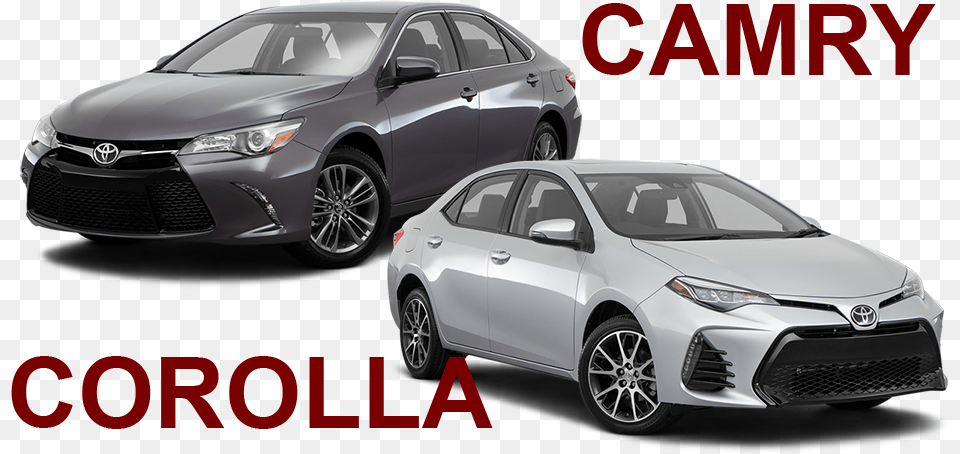 Toyota Camry And Toyota Corolla Tojota Kamri I Korolla, Spoke, Car, Vehicle, Machine Png Image