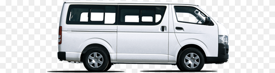 Toyota Hiace 15 Places, Bus, Caravan, Minibus, Transportation Free Transparent Png