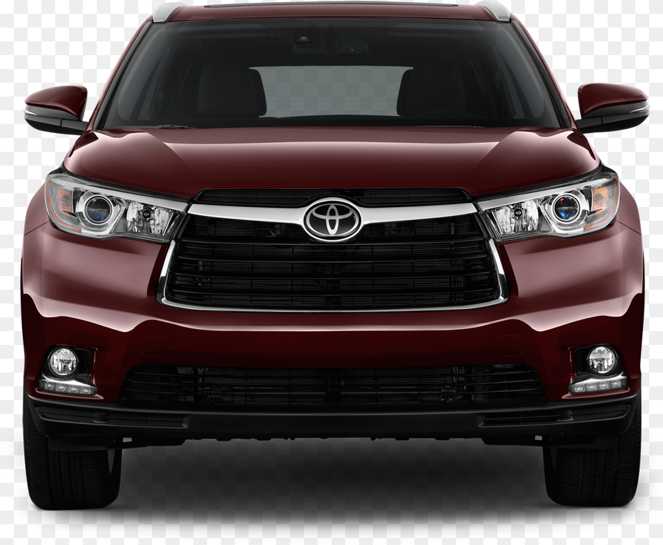 Toyota Highlander 2015 Front, Car, Transportation, Vehicle, Suv Free Png Download