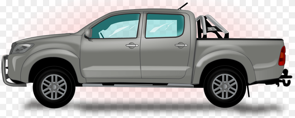 Toyota Hilux Clipart, Pickup Truck, Transportation, Truck, Vehicle Free Transparent Png