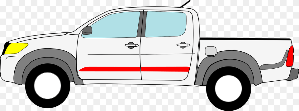 Toyota Hilux Clipart, Pickup Truck, Transportation, Truck, Vehicle Free Transparent Png