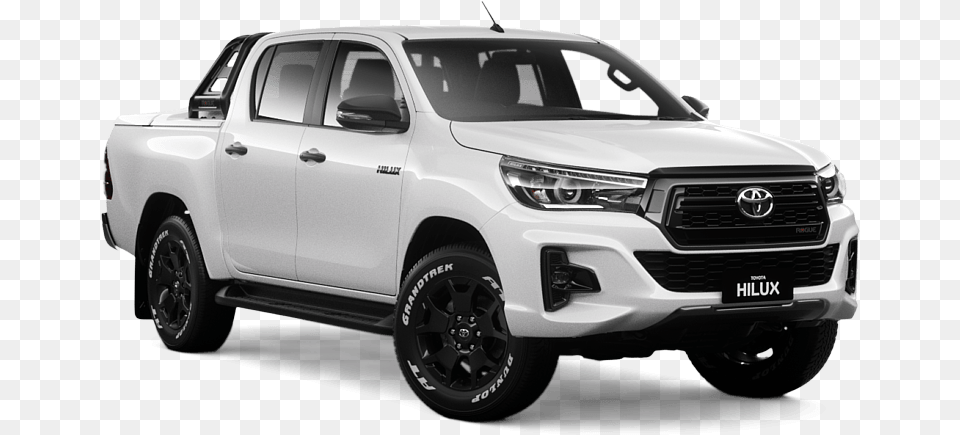 Toyota Hilux Rugged X White, Pickup Truck, Transportation, Truck, Vehicle Free Png Download