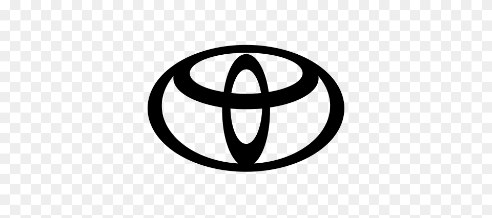 Toyota Icon With And Vector Format For Unlimited Download, Gray Free Transparent Png