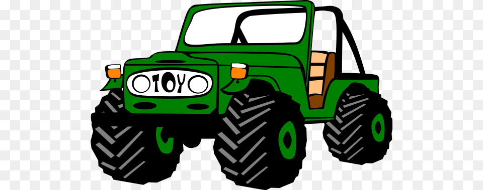 Toyota Land Cruiser Clipart, Tractor, Transportation, Vehicle, Bulldozer Free Png Download