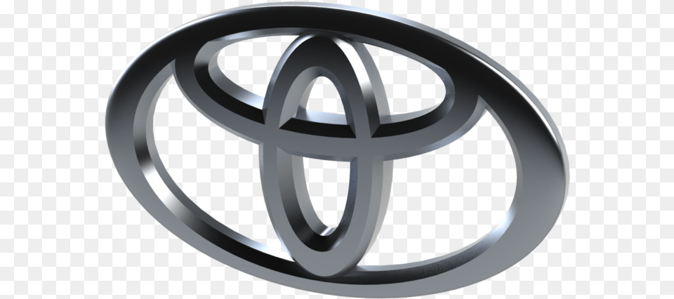 Toyota Logo 3d, Machine, Wheel, Emblem, Symbol Free Transparent Png