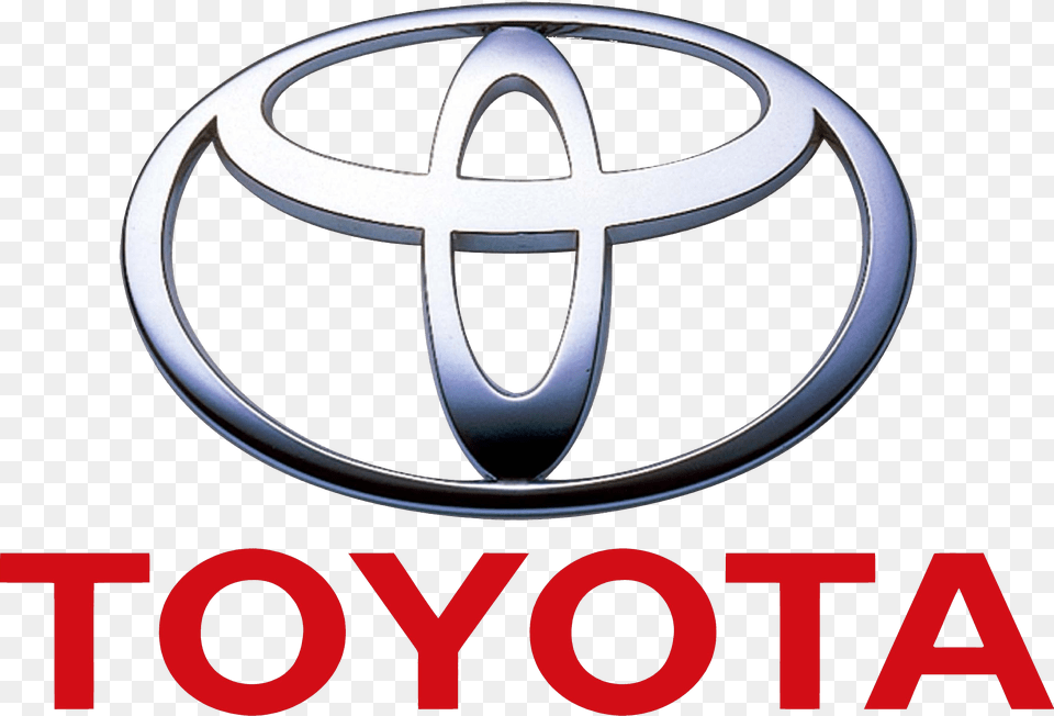 Toyota Logo Photo Background, Symbol, Emblem, Machine, Wheel Png