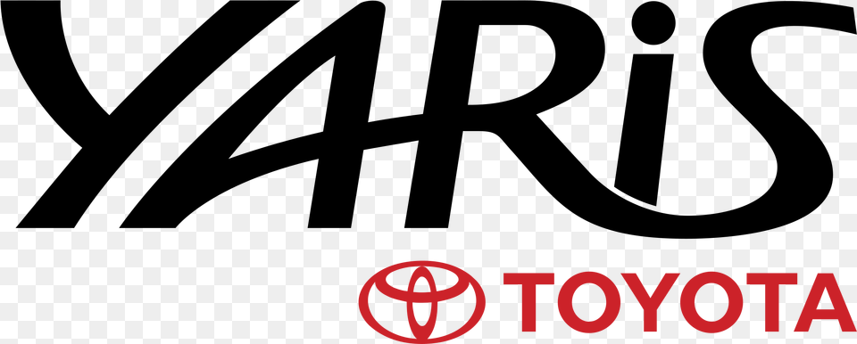 Toyota Logo Toyota Yaris Logo Transparent Toyota Yaris Logo, Text Png