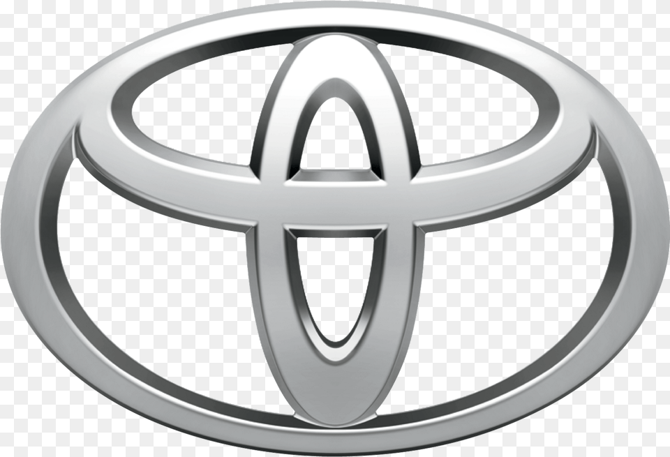 Toyota Logo Transparent, Emblem, Symbol, Accessories Free Png