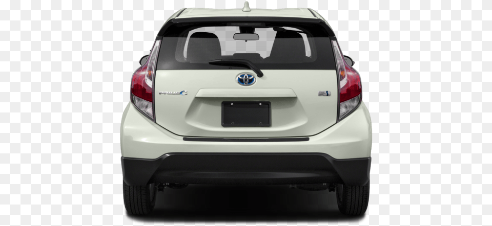 Toyota Prius C 2018 2017 Toyota Prius C Rear, Bumper, License Plate, Transportation, Vehicle Free Png