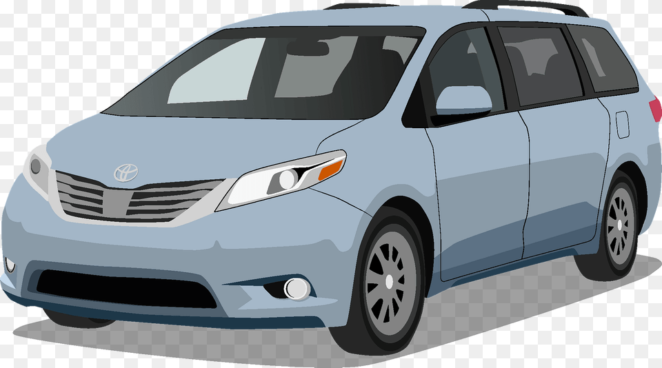 Toyota Sienna Clipart, Transportation, Vehicle, Car, Limo Png