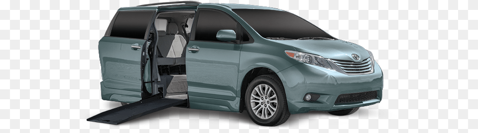 Toyota Sienna Side Color Wheelchair Accessible Van, Transportation, Vehicle, Caravan, Car Free Png