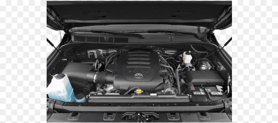 Toyota Tundra 2019 2018 Tundra Under The Hood, Engine, Machine, Motor, Car Png Image